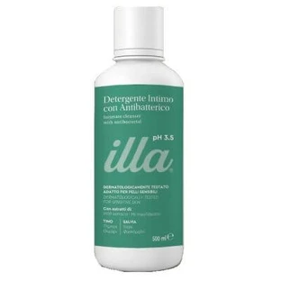 Illa intimate détergent antibactérien ph 3.5 500 ml