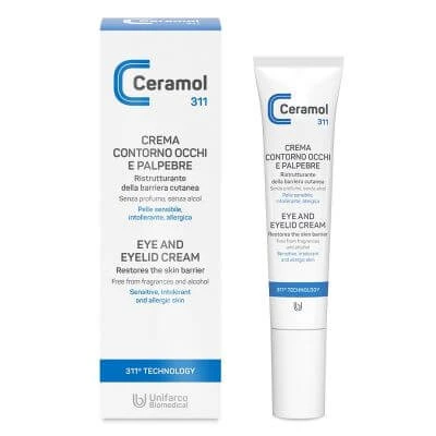 Ceramol Augen- und Augenlidcreme 15 ml