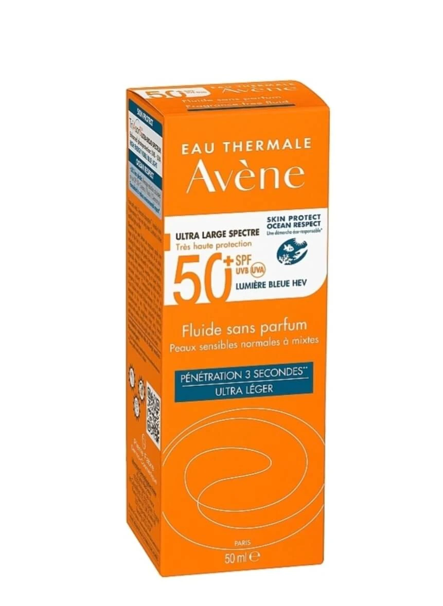 Avene sol fluid spf50+ parfümfrei neue formel 50 ml