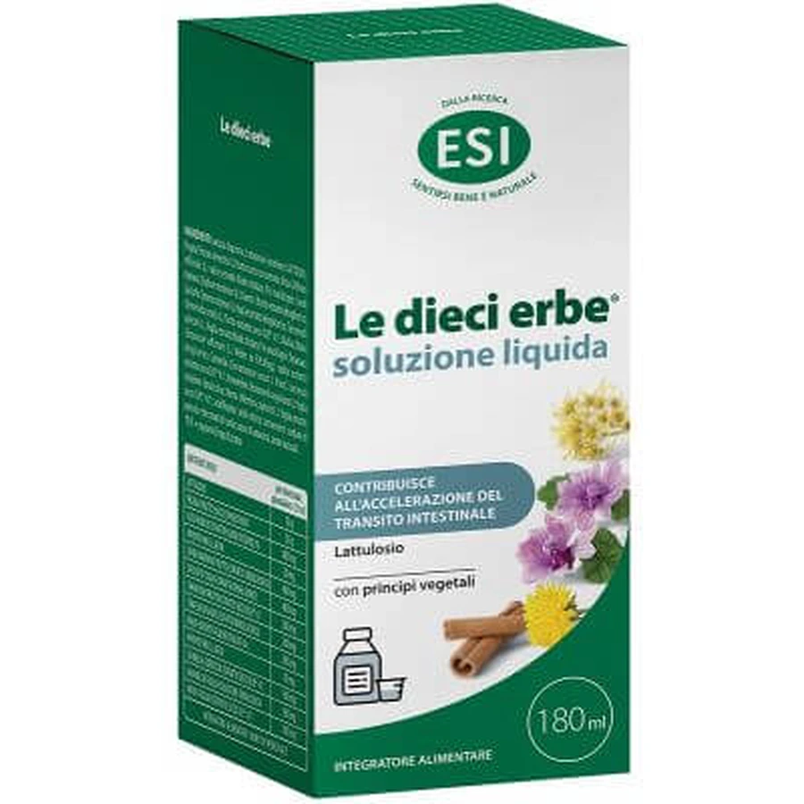 Esi le dieci Kräuter flüssige Lösung 180 ml