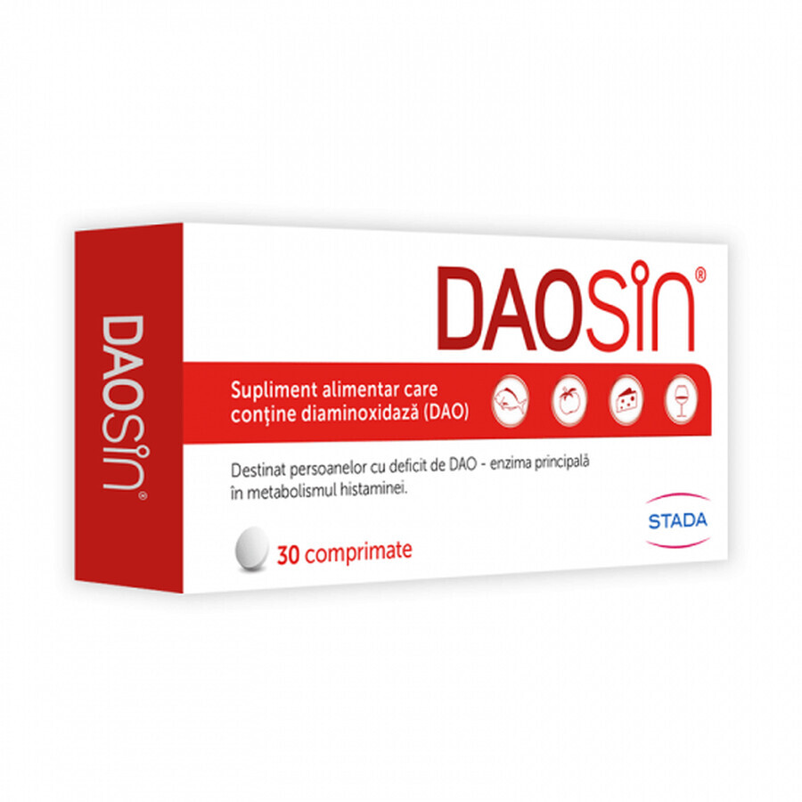 Daosin, 30 comprimate, Stada recenzii