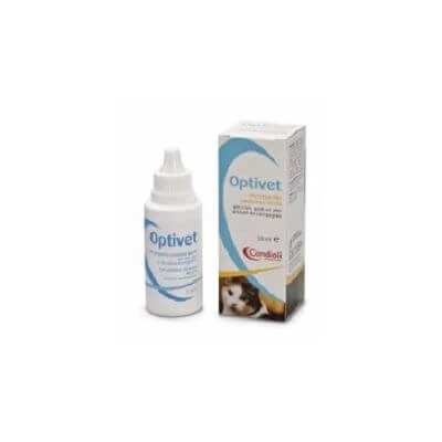 Optivet Augenreiniger für Hunde und Katzen 50 ml Flasche