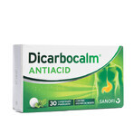 Dicarbocalm Antiacid, 30 Kautabletten, Sanofi