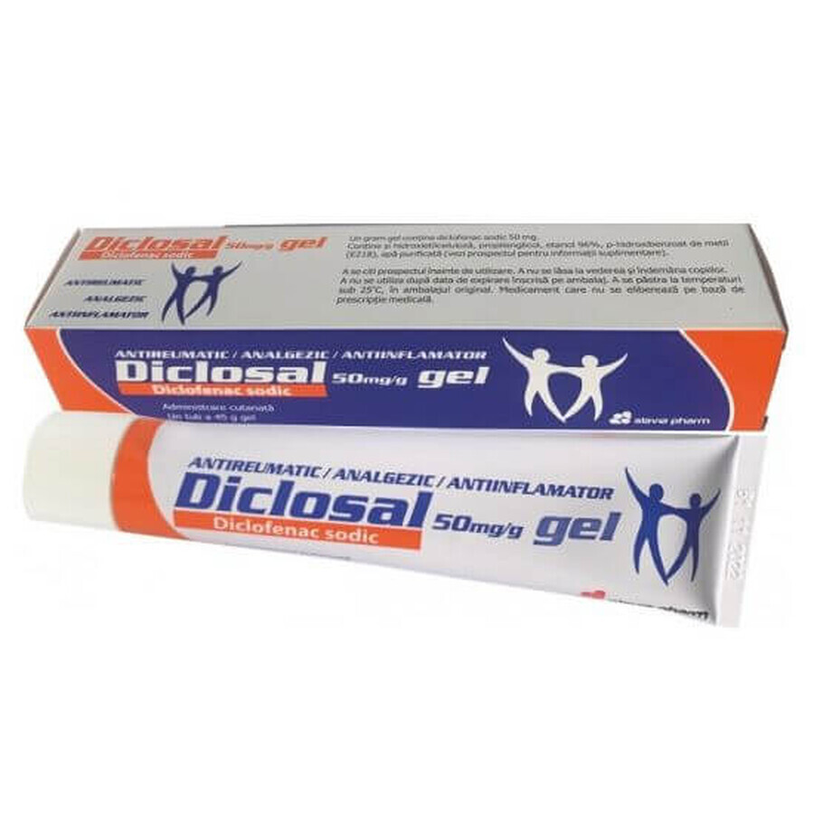 Diclofenac-Gel 50 mg/g, 45g, Slavia Pharm