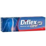 Diflex-Gel 50 mg/g, 100 g, Fiterman