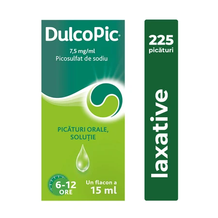 Dulcopic, 7.5 mg/ml, 15 ml, oral drops, Sanofi