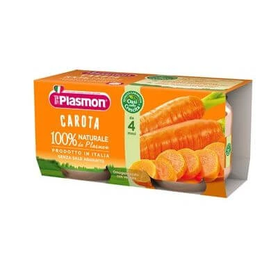 Homogenisierte Karotte Plasmon 2 x 80 g