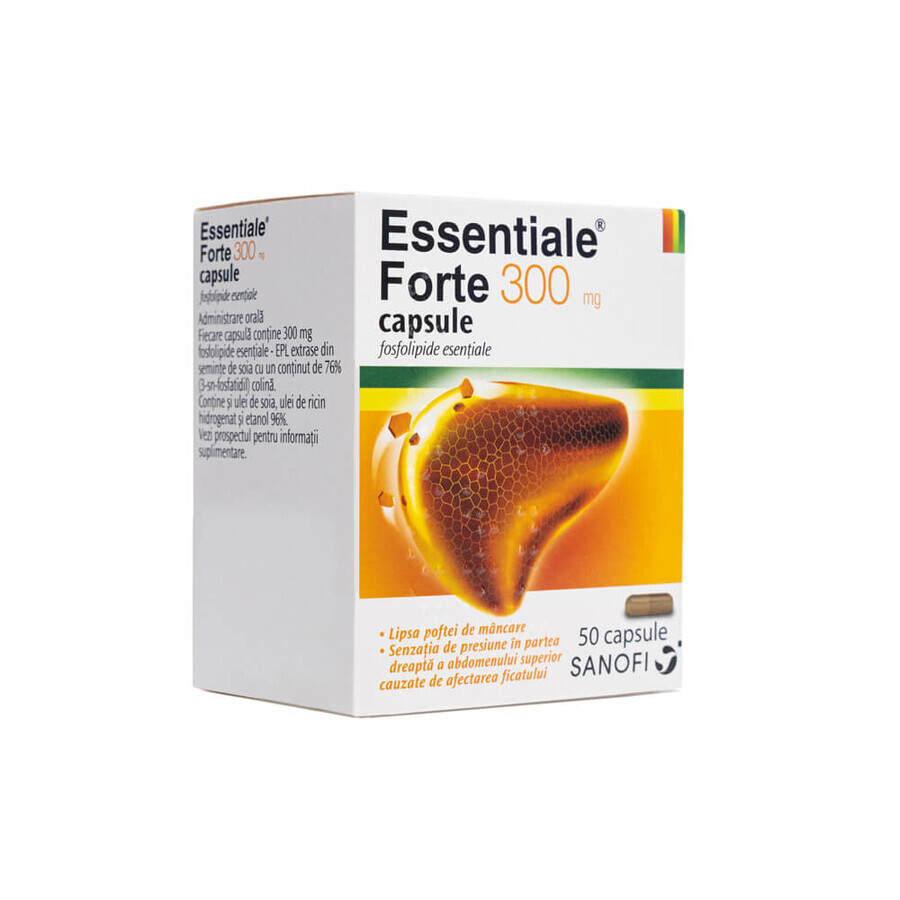 Essentiale Forte, 300 mg, 50 Kapseln, Sanofi