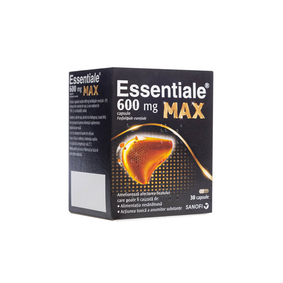 Essentiale MAX 600 mg, 30 Kapseln, Sanofi