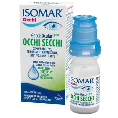 Isomar Trockene Augen plus Hyaluronsäure Augentropfen 0,20% 10 ml