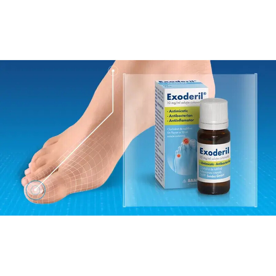 Exoderil skin solution, 20 ml, Sandoz