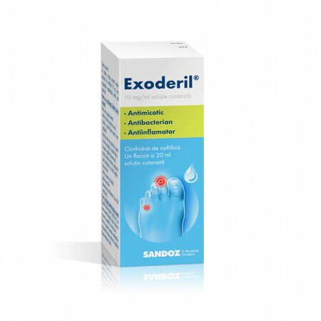 Exoderil Hautlösung, 20 ml, Sandoz