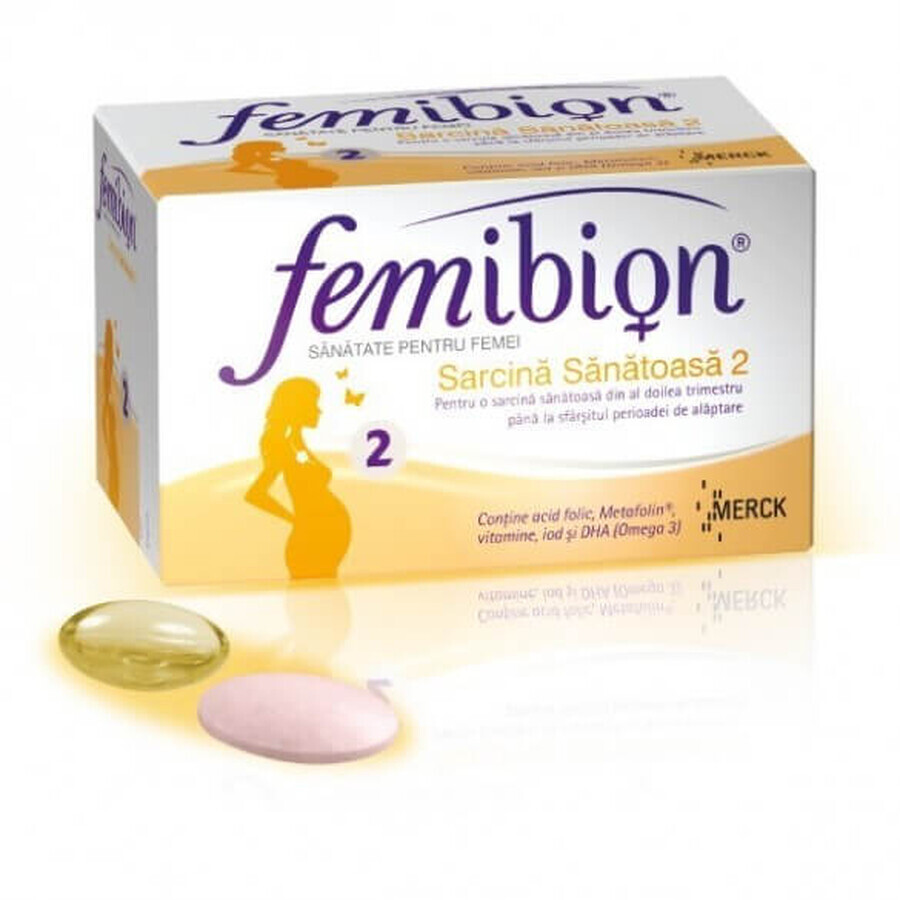 Femibion Healthy Pregnancy 2, 30 Tabletten + 30 Kapseln, Dr. Reddys