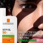 La Roche-Posay Anthelios Unsichtbares, parfümfreies Fluid für UVmune-Sonnenschutz, SPF 50+, 50 ml