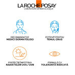 La Roche-Posay Anthelios Unsichtbares, parfümfreies Fluid für UVmune-Sonnenschutz, SPF 50+, 50 ml
