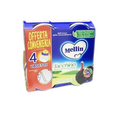 Homogenisiertes Putenfleisch Mellin 4x80 g