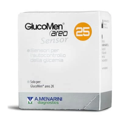 Glucomen areo sensor Blutzuckerteststreifen 25 Stück