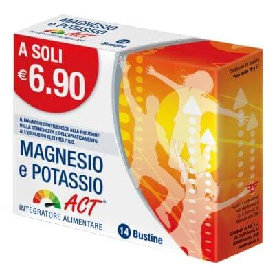 Magnesium und Kalium act 14 Beutel