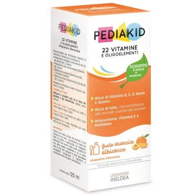 Pediakid 22 Vitamine und Spurenelemente Sirup 125 ml