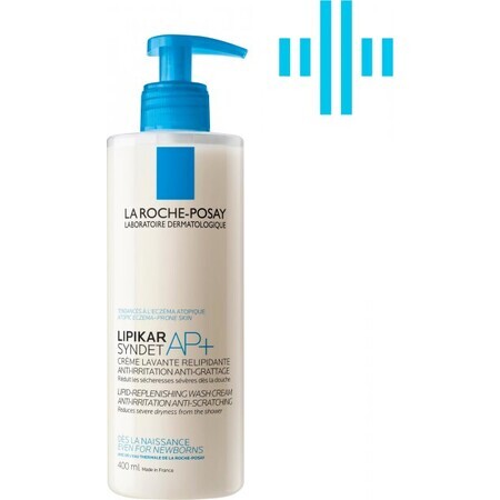 Gel de curatare Lipikar Syndet, 400 ml, La Roche-Posay