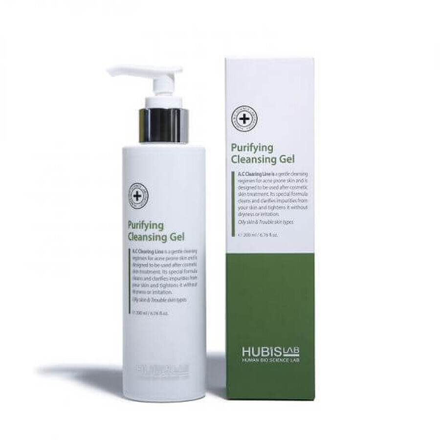 Gel de curatare Purifying Cleansing, 200ml, Hubislab