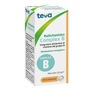 Complex multivitaminic b teva 40 comprimate 16,4 g