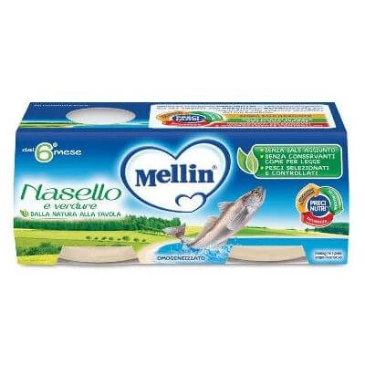 Homogenisierter Seehecht Mellin 2 x 80 g