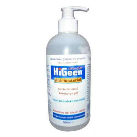 Gel de maini antibacterian, 500 ml, Higeen