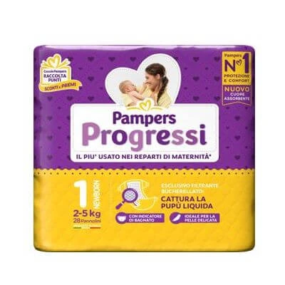 Pampers Neugeborenen Windel Fortschritt Neugeborenen 1 2-5kg 28 Stück