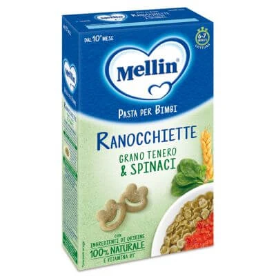 Mellin Frösche mit Spinat 280 g