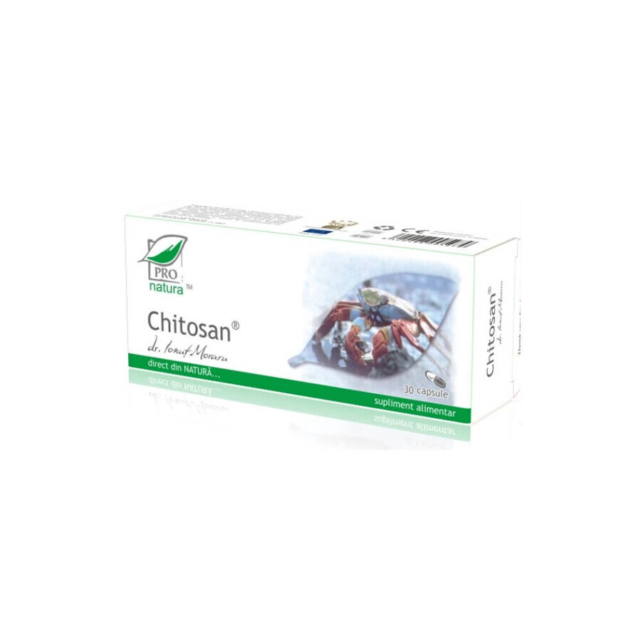 Chitosan, 30 capsule, Pro Natura