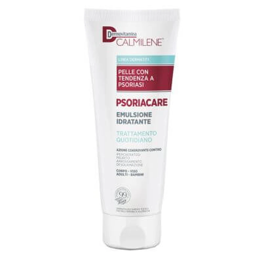 Dermovitamin calmilene psoriacare feuchtigkeitsspendende Emulsion zur täglichen Behandlung von zu Schuppenflechte neigender Haut 400 ml