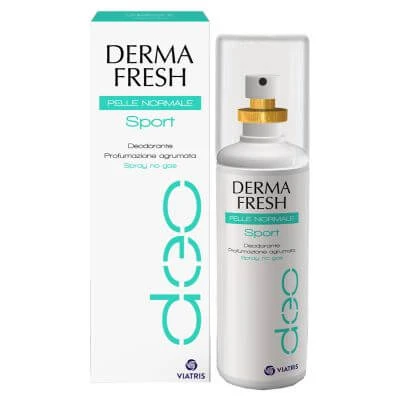 Dermafresh Deodorant für normale Haut Sport Deodorant Citrus Citrus Duft 100 ml