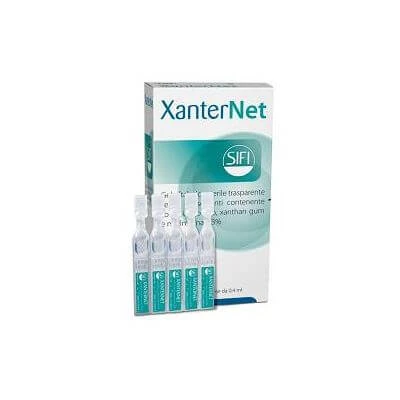 Xanternet ophthalmisches Gel 20 Einzeldosis-Fläschchen 0,4 ml