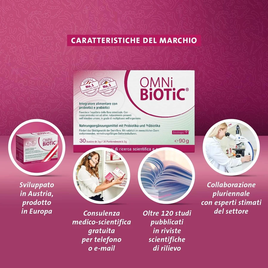 Omni biotic panda 30 bustine, Institut Allergosan  