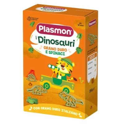 Plasmon Dinosaurier-Nudeln mit Spinat 250 g