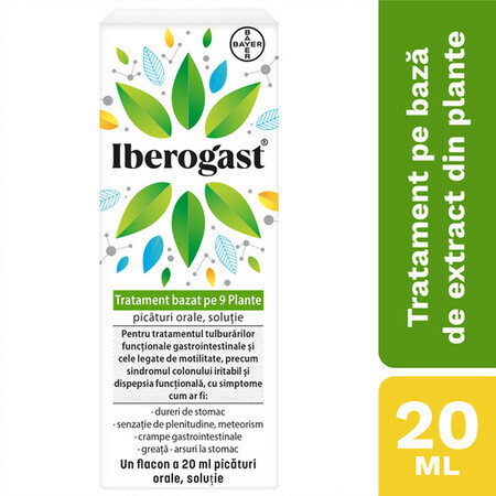 Iberogast Tropfen zum Einnehmen, 20 ml, Bayer