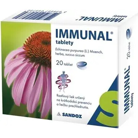 Immunal, 20 comprimate, Sandoz