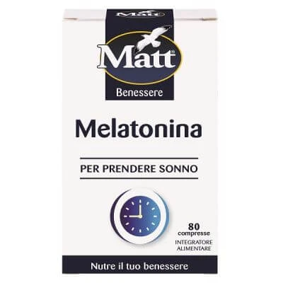 Matt wellness melatonin 80 tabletten