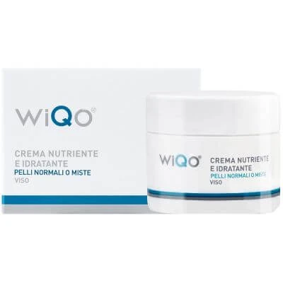 Wiqo nährende und feuchtigkeitsspendende Creme für normale bis Mischhaut 50 ml
