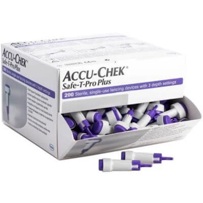 Accu-chek safe t pro plus pd lancette 200 Stück