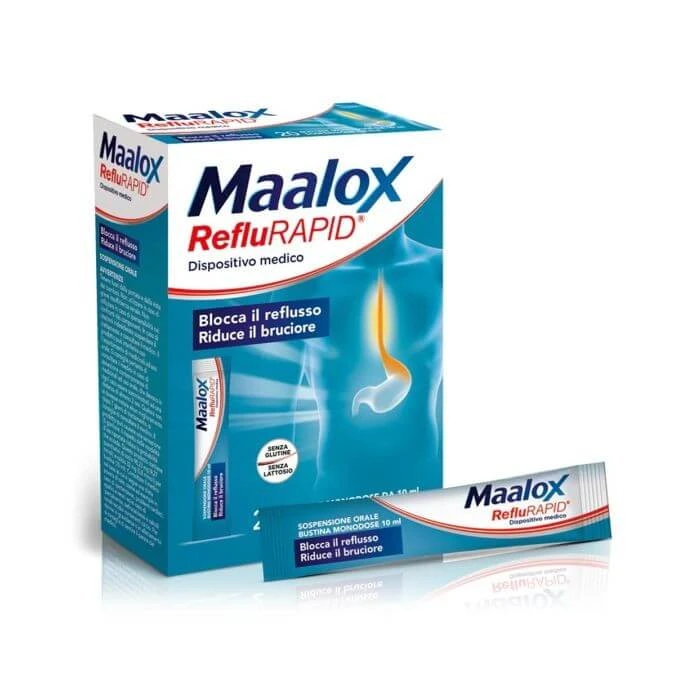 Maalox reflurapid Suspension zum Einnehmen 20 10 ml Einzeldosis-Beutel