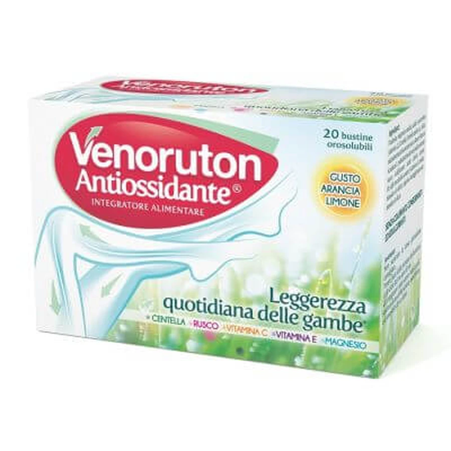 Venoruton antioxydant 20 sachets unidoses orosolubles