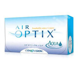 Lentile de contact -1.00 Air Optix Aqua, 6 bucati, Alcon