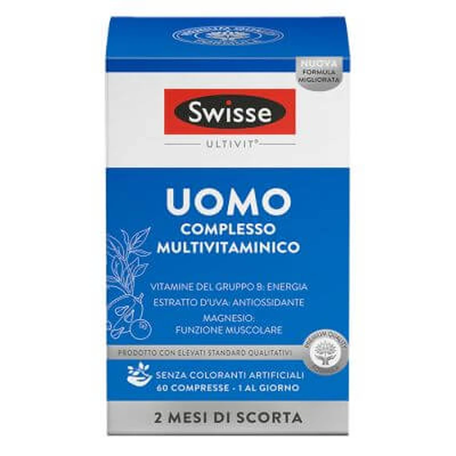 Swisse multivit man 60 tabletek: ceny i cechy