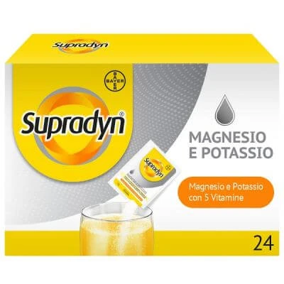 Supradyn Magnesium/Kalium 24 Portionsbeutel