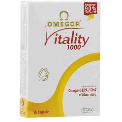 Omegor vitality 1000 30 Weichkapseln
