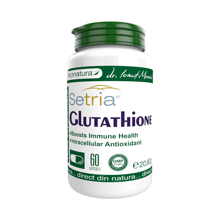 L-Glutation Setria 250mg, 60 capsule, Pro Natura