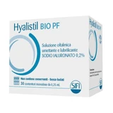 Hyalistil bio pf bezfosforanowy jednodawkowy roztwór kwasu hialuronowego 0,2% do oczu 30 fiolek 0,25 ml