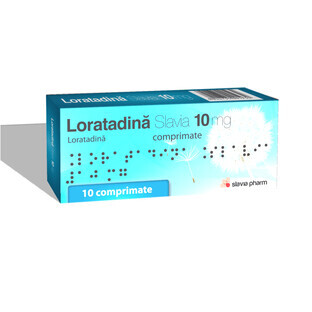 Loratadin, 10 Tabletten, Slavia Pharm